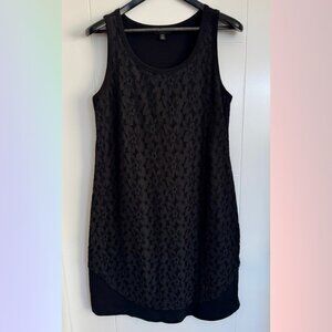 Tribal Black Bodycon Lace Dress – Size M